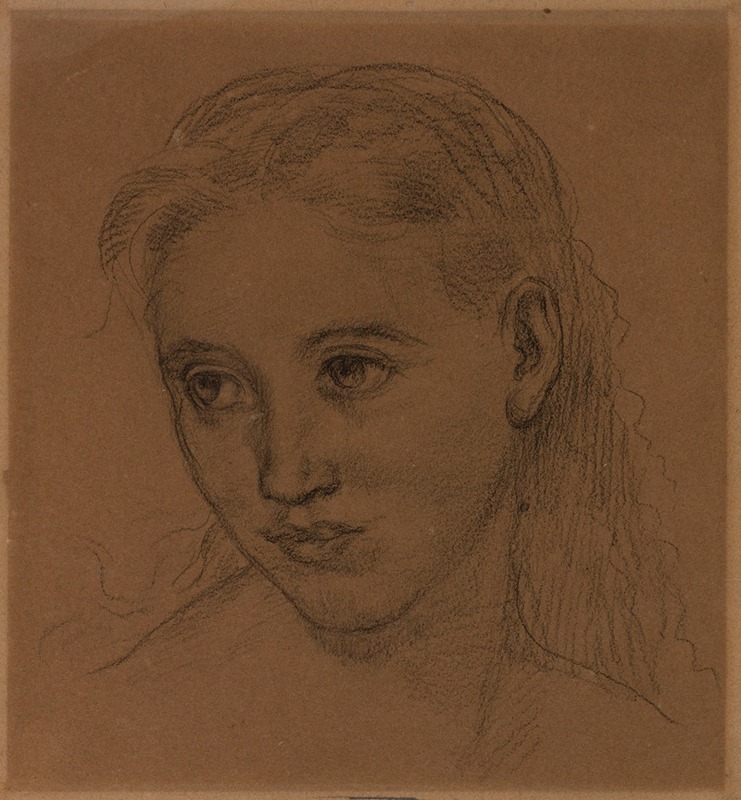 Tête de femme IV — Pierre Puvis de Chavannes