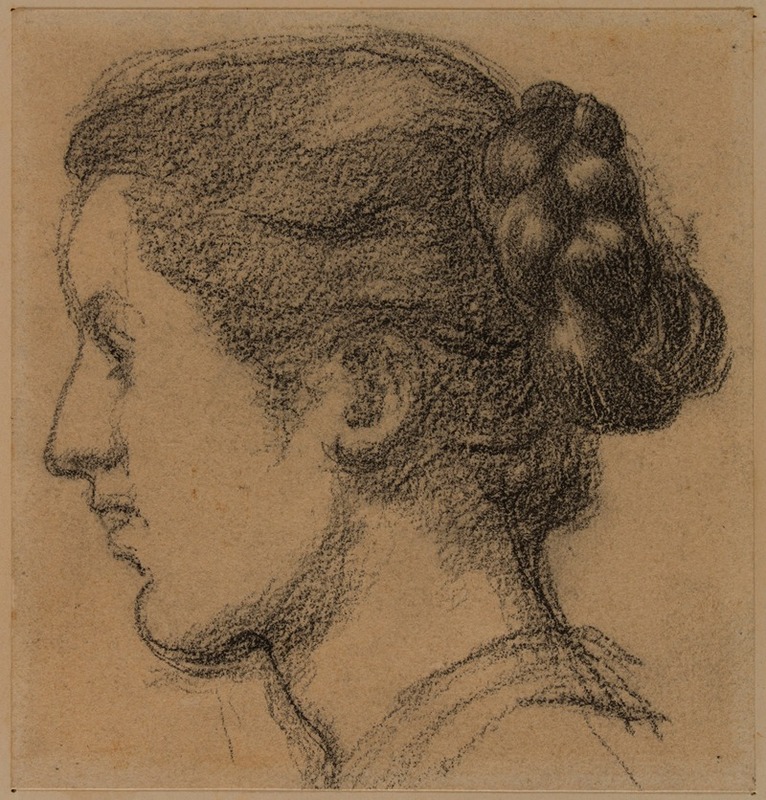Tête de femme V — Pierre Puvis de Chavannes