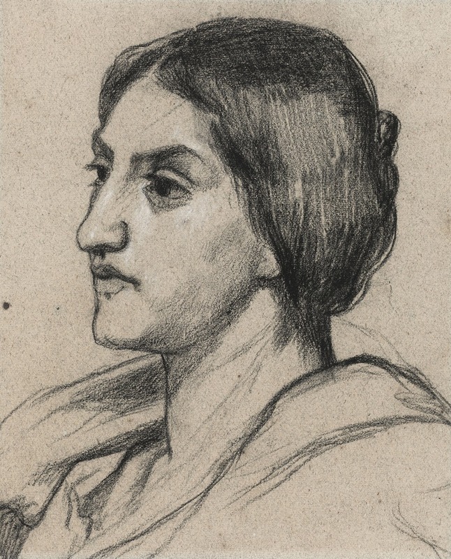 Tête de femme — Pierre Puvis de Chavannes