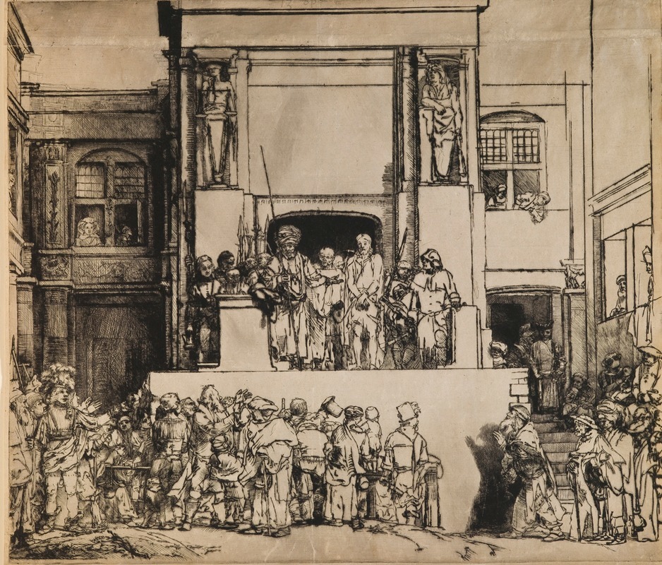 Christ Presented to the People ('The Ecce Homo') — Rembrandt van Rijn