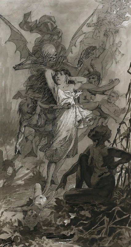 The Dance Of Death — Альфонс Муха