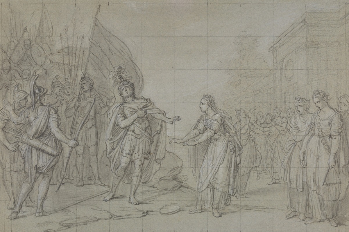 The Daughter of Jephthah — Charles-Antoine Coypel