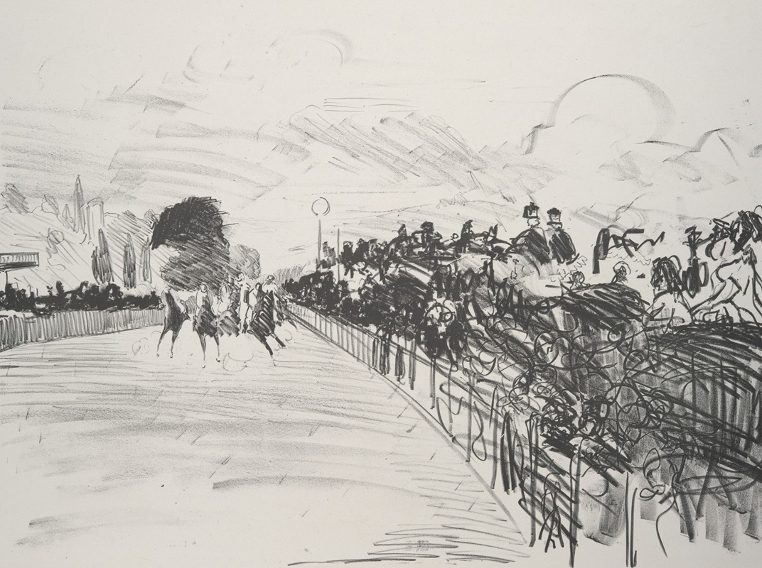 The Races (Les Courses) by Édouard Manet — digital art print download