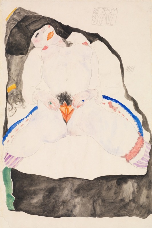Observed in a Dream by Egon Schiele, 1911 — digital art print download