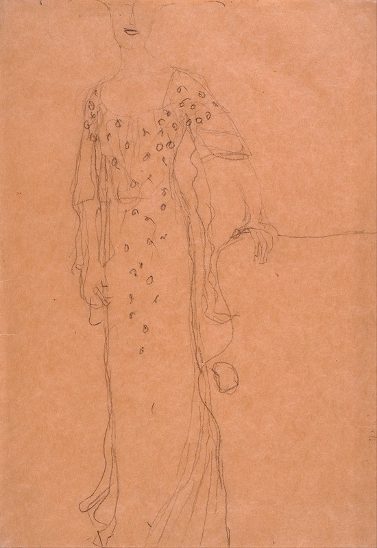 Study for Portrait of Adele Bloch-Bauer I by Густав Климт, 1903 — digital art print download