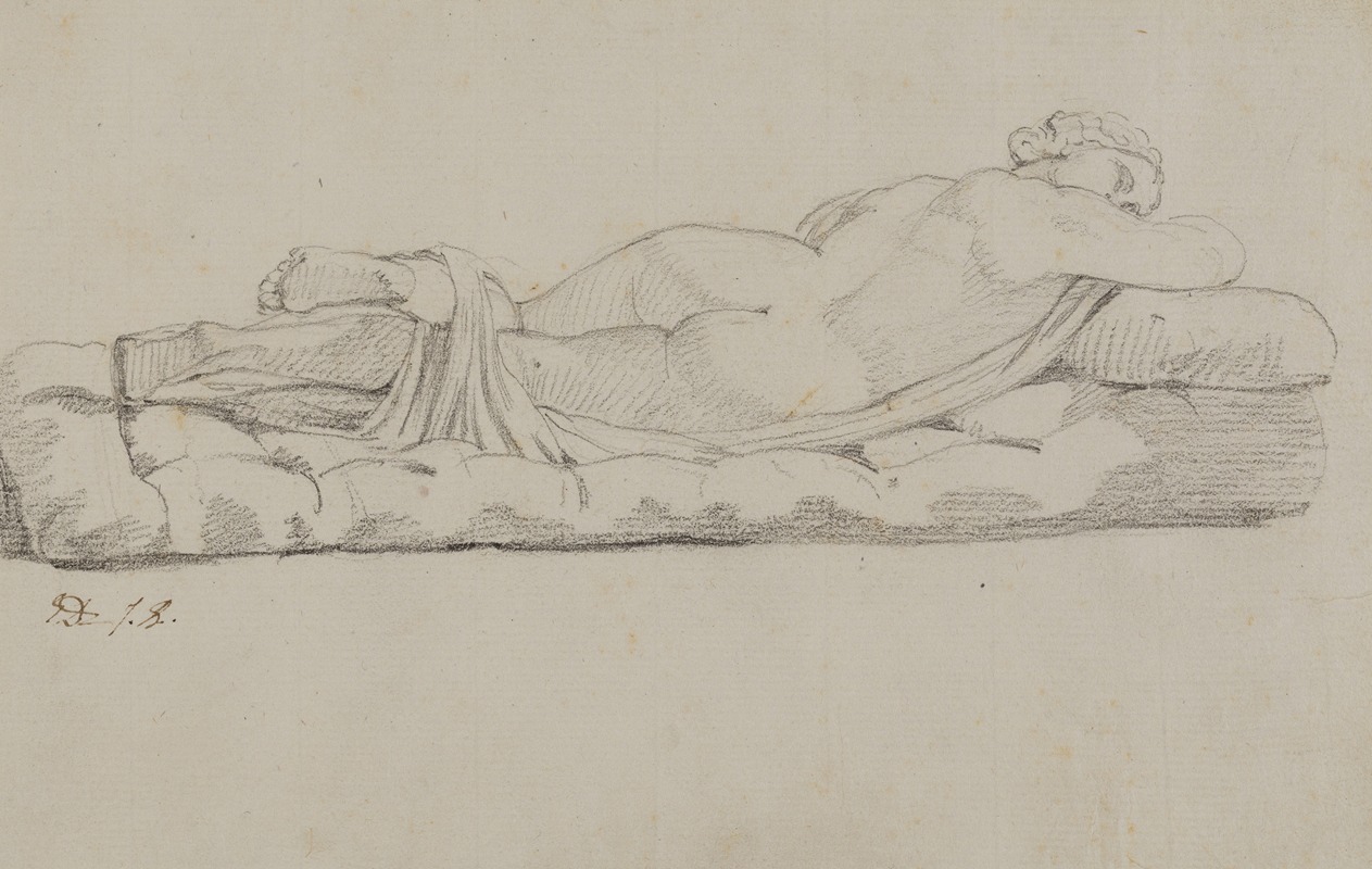 Hermaphrodite by Жак Луи Давид — digital art print download
