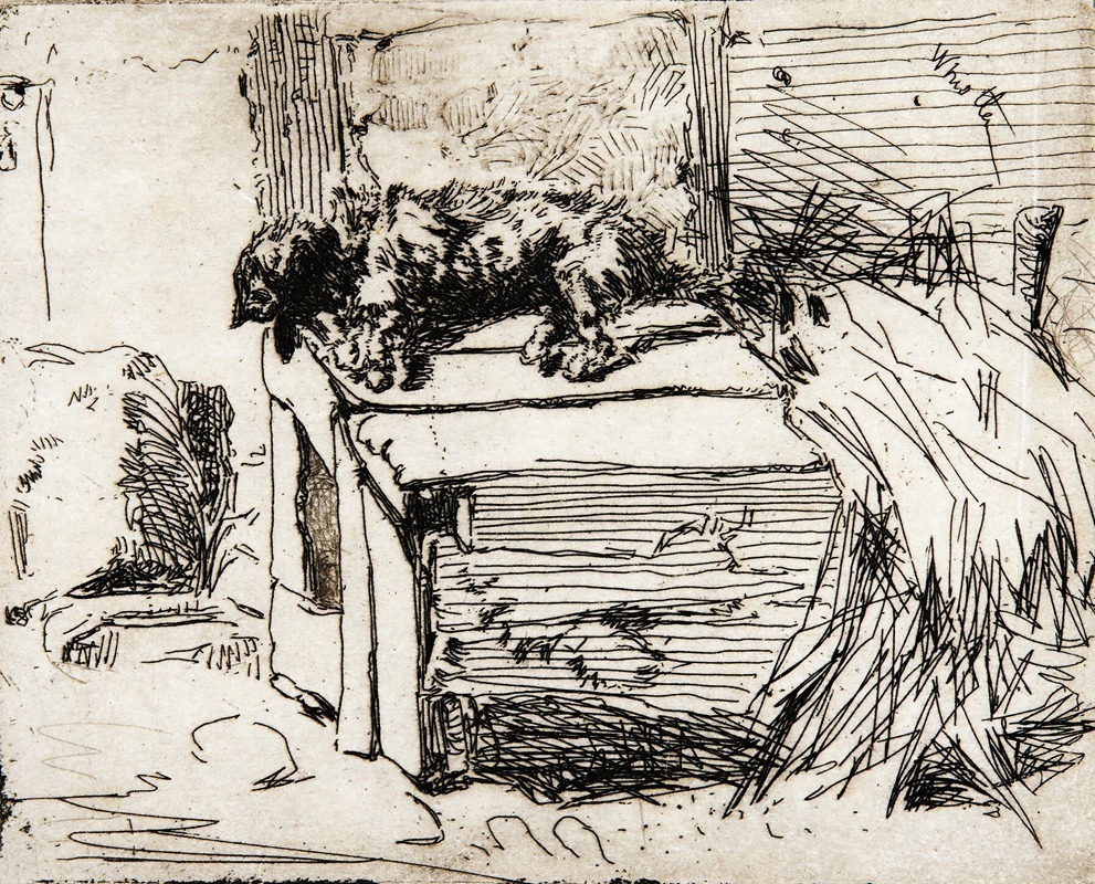The Dog On The Kennel — Джеймс Абботт МаКнилл Уистлер