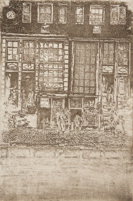 The Embroidered Curtain by Джеймс Абботт МаКнилл Уистлер, 1889 — digital art print download
