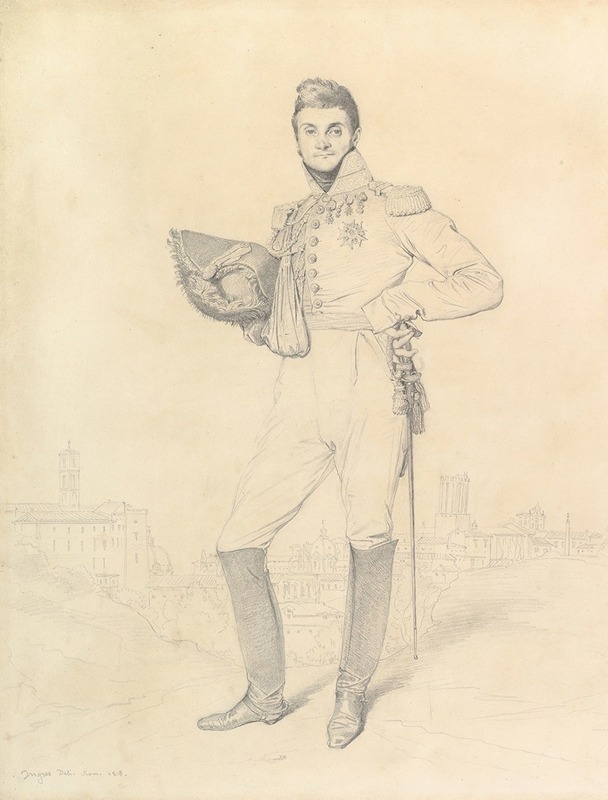 General Louis-Étienne Dulong de Rosnay — Jean Auguste Dominique Ingres