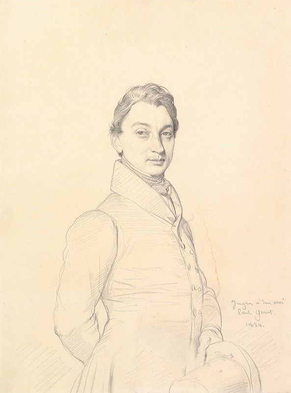The Lawyer Paul Grand — Jean Auguste Dominique Ingres