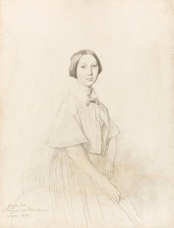 Portrait de Mme Paul Meurice — Jean Auguste Dominique Ingres