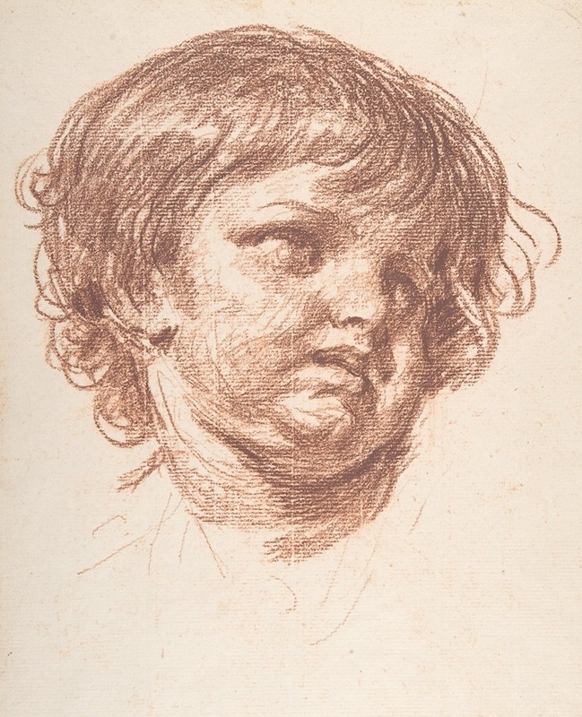 Head of a Young Boy — Жан-Батист Грёз