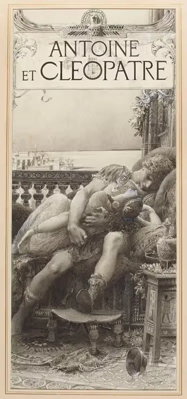 Антуан и Клеопатра by Люк-Оливье Мерсон — digital art print download