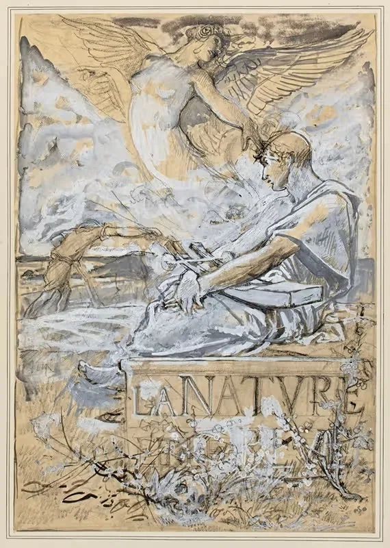 Природа by Люк-Оливье Мерсон, 1895-1907 — digital art print download
