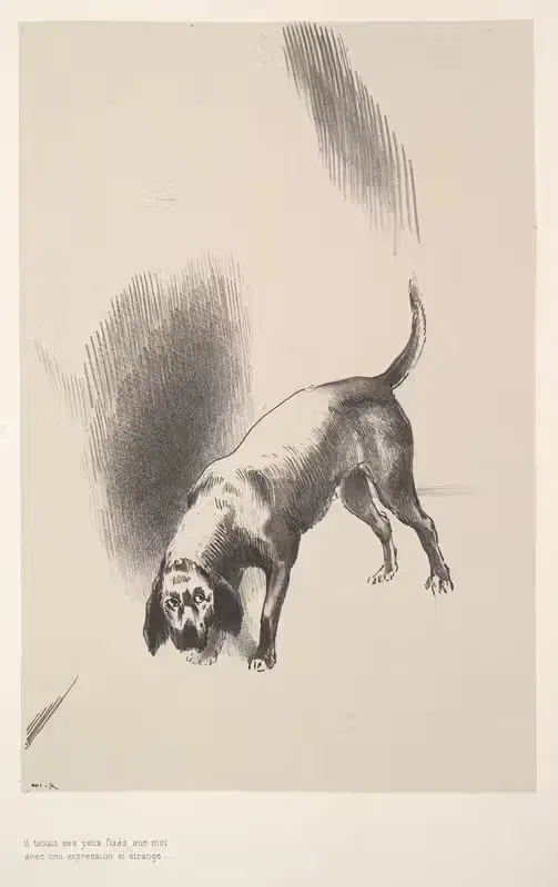 He fixed his eyes on me with an expression that was so strange — Odilon Redon