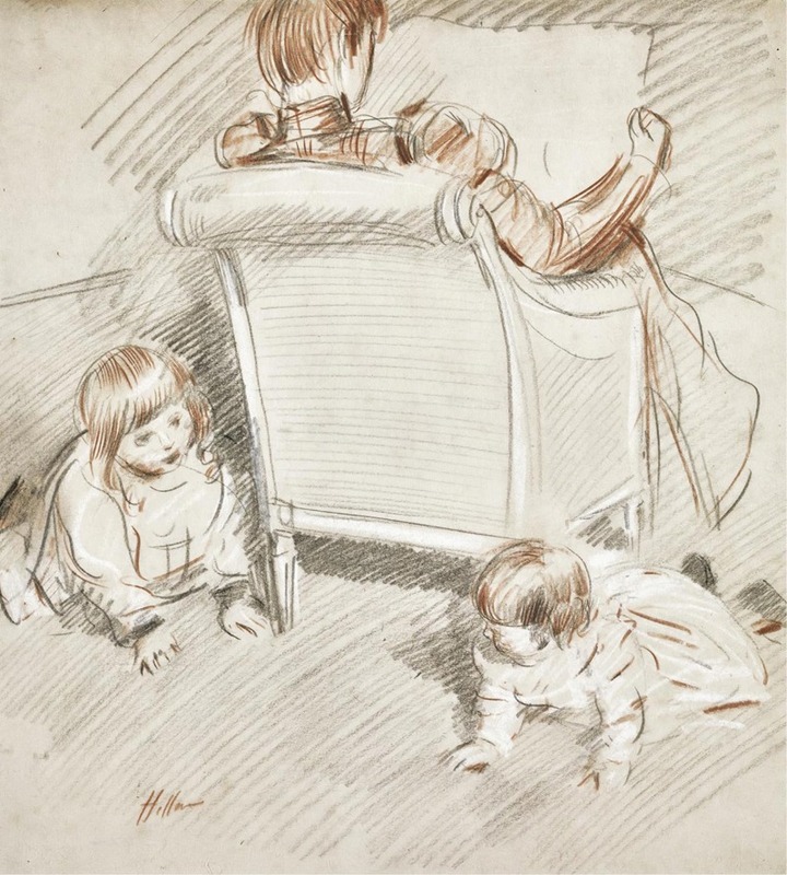 Jeu D'enfants by Поль Сезар Элью — digital art print download