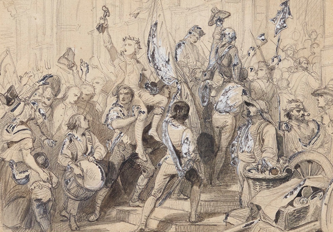 Le retour de la prise de la Bastille — Paul Delaroche