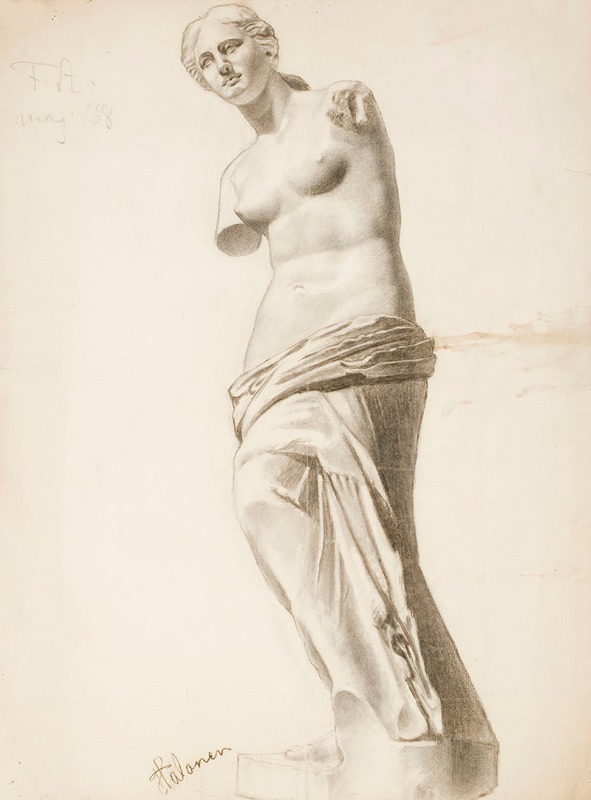 Venus of Milo by Пекка Халонен, 1888 — digital art print download