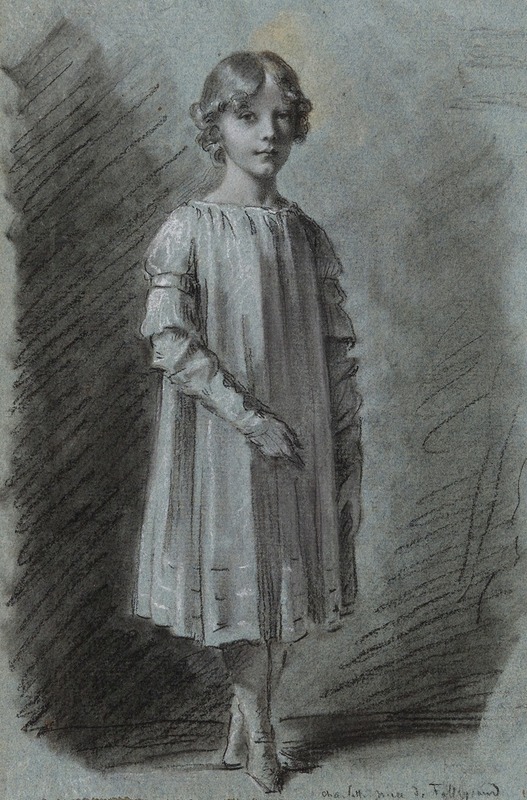Charlotte, nièce de Talleyrand by Пьер-Поль Прудон, 1800 — digital art print download