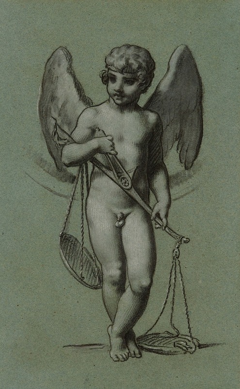 Le génie de la Justice by Пьер-Поль Прудон — digital art print download