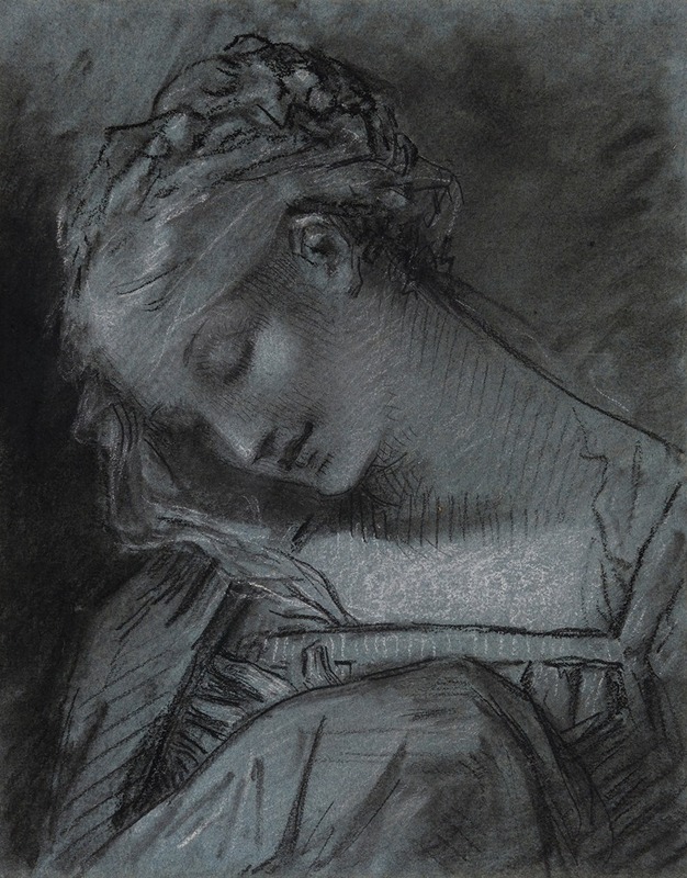 Tête de Vierge by Пьер-Поль Прудон, 1800 — digital art print download
