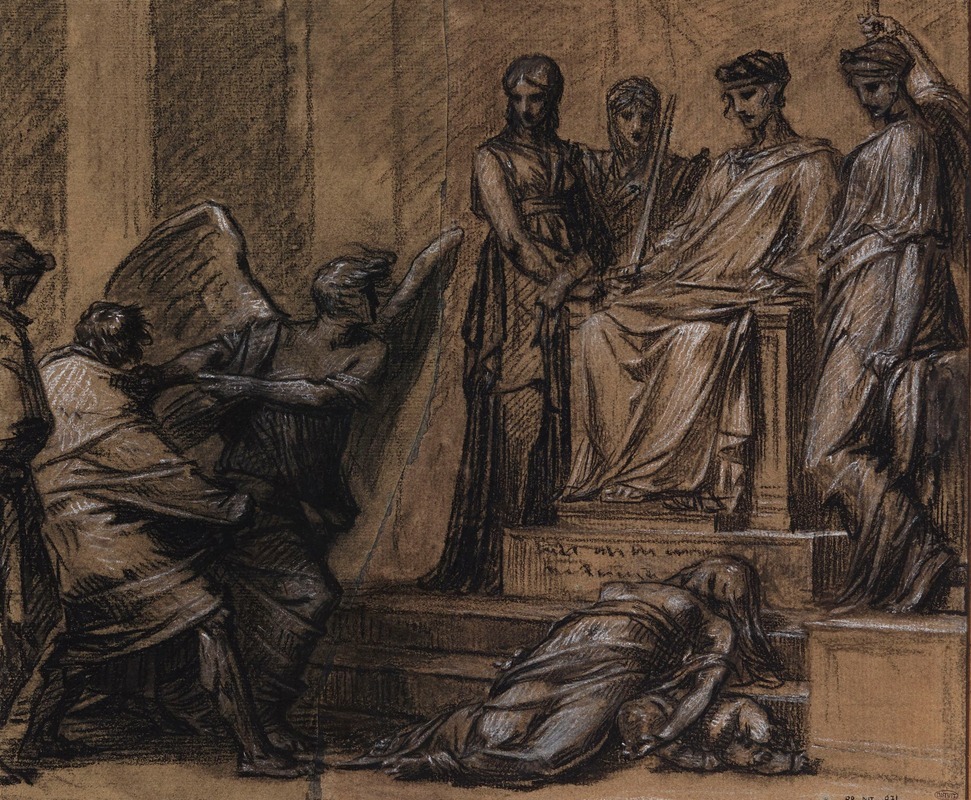 Thémis et Némésis by Пьер-Поль Прудон, 1805 — digital art print download