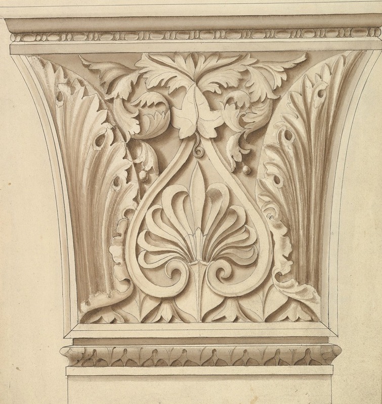 Capital of a Column with Anthemion — Alfred Henry Forrester