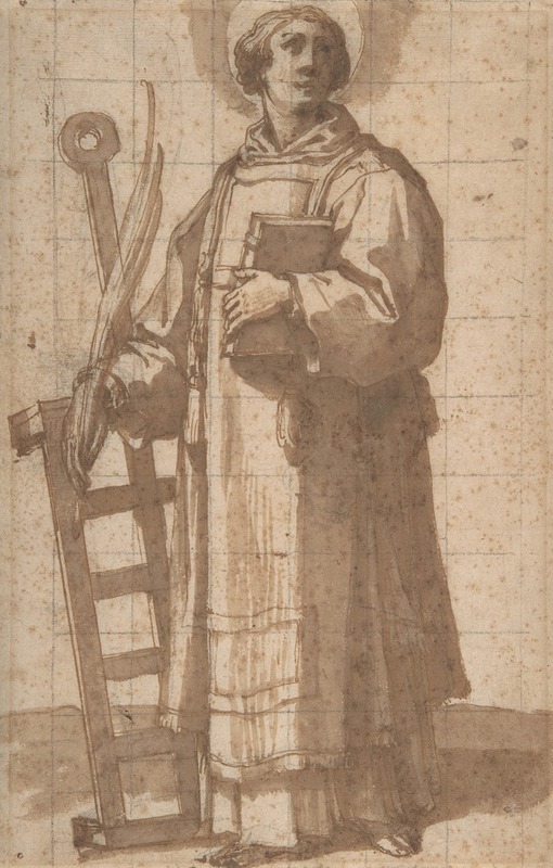 Saint Lawrence by Bartolomeo Cesi, 1619 — digital art print download