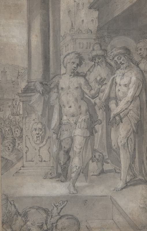 Christ Presented to the People by Caspar Fraisinger — digital art print download