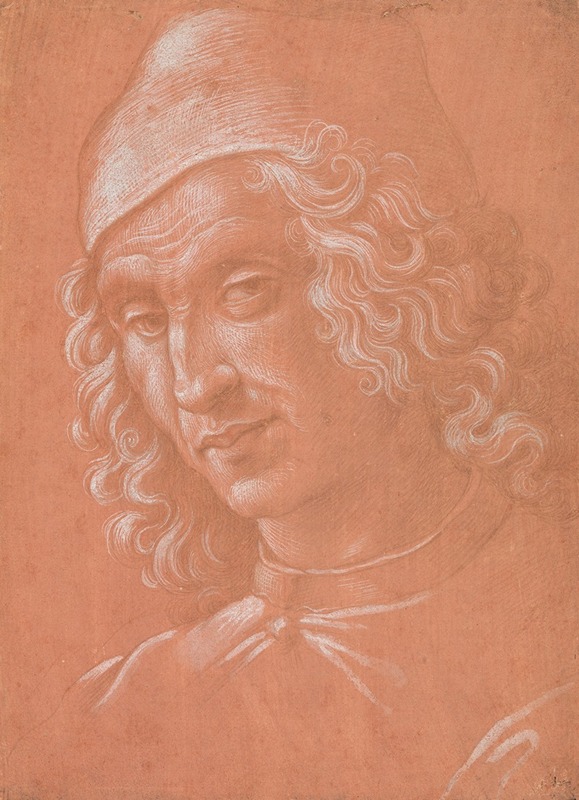 Head of a Man Wearing a Cap — Circle of Domenico Ghirlandaio