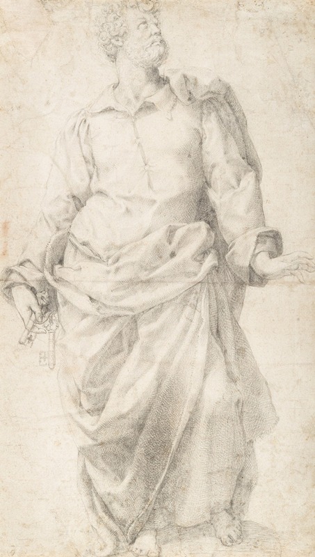 Study for the Figure of Saint Peter — Daniele da Volterra