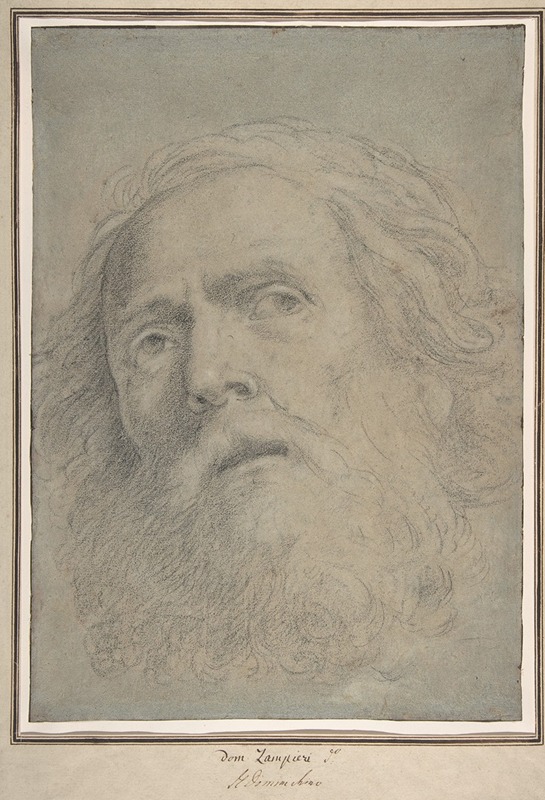 Head of a Bearded Man — Доменичино