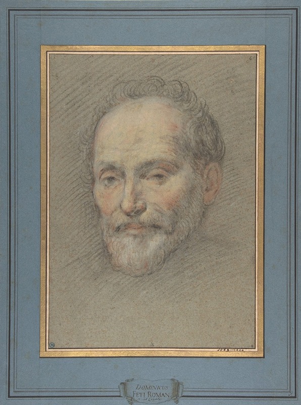 Head of a Bearded Man — Domenico Fetti