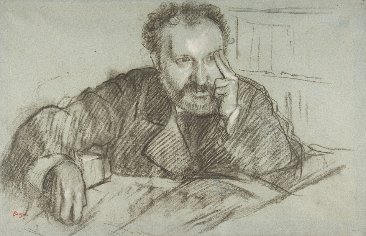 Edmond Duranty (1833–1880) — Edgar Degas