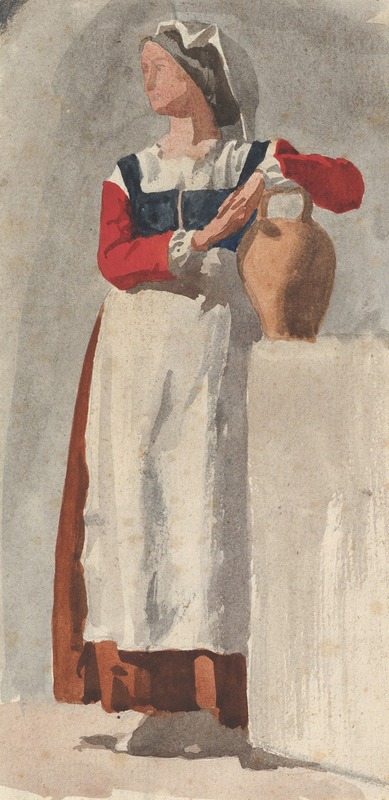 Italian Woman — Эдгар Дега