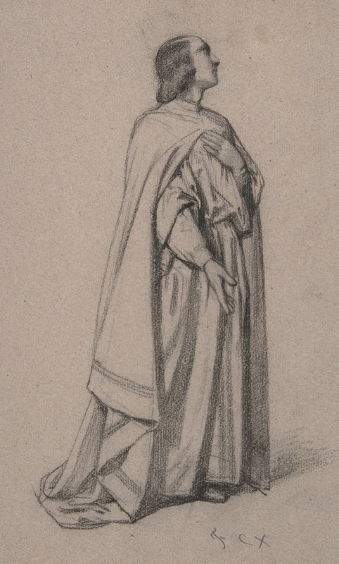 Standing Figure of a Robed Man — François-Claudius Compte-Calix