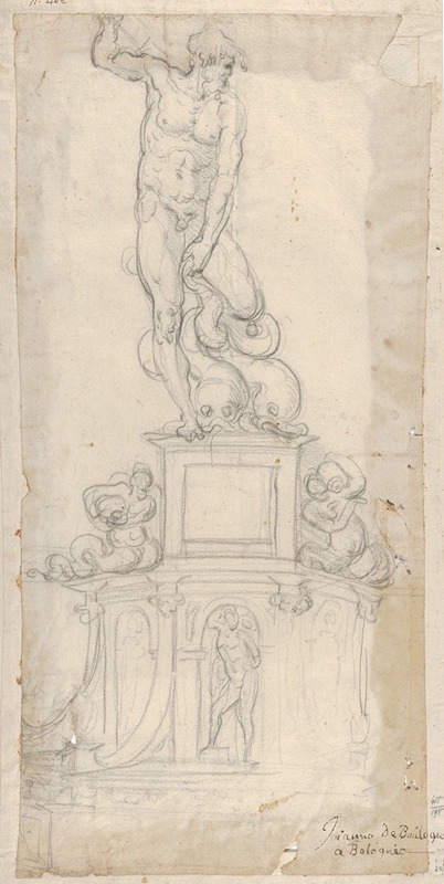 Study for a Sculpture of Neptune — Giambologna