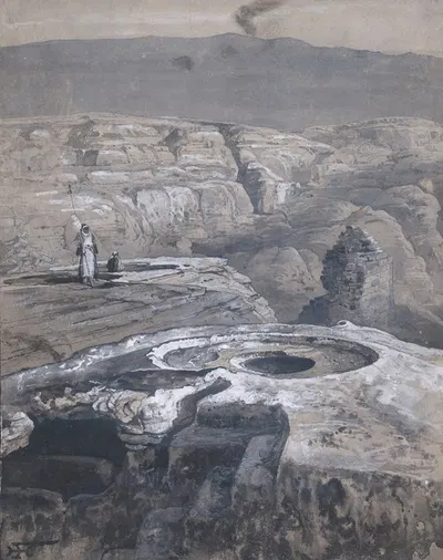 The Altar of Baal by Гарри Фенн, 1885 — digital art print download