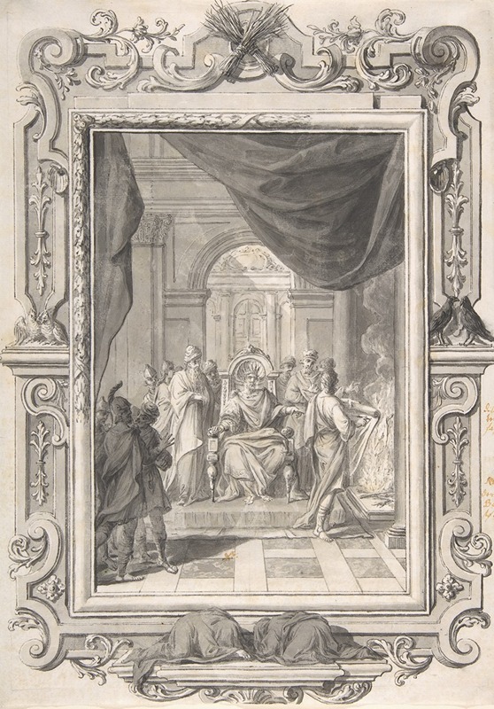 A Scene of Judgment by Johann Melchior Füssli — digital art print download