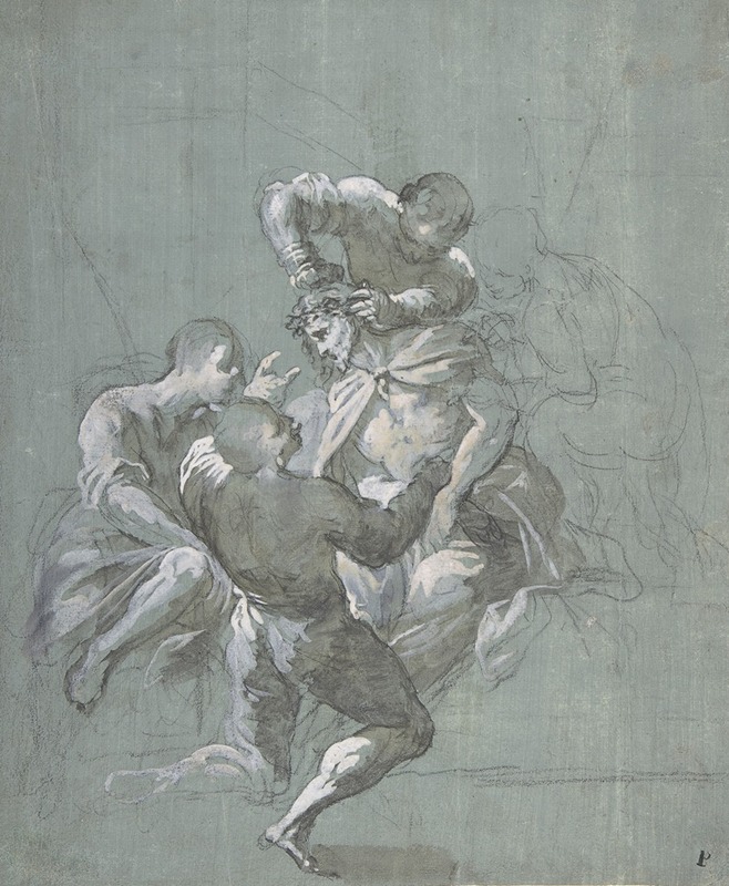 Christ Being Crowned with Thorns by Karl Dankwart, 1700–1740 — digital art print download