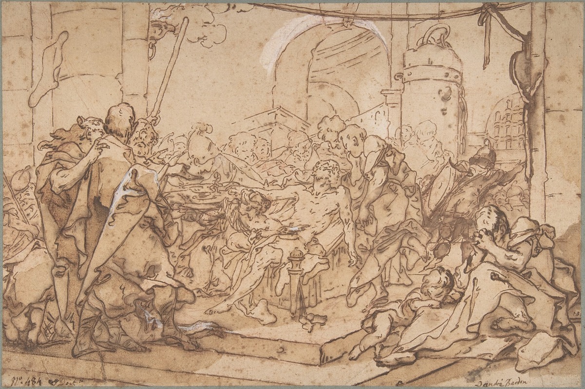 The Death of Socrates — Michel-François Dandré-Bardon