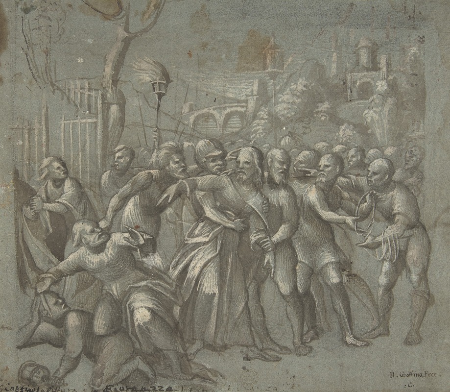 The Arrest of Christ — Niccolò Giolfino