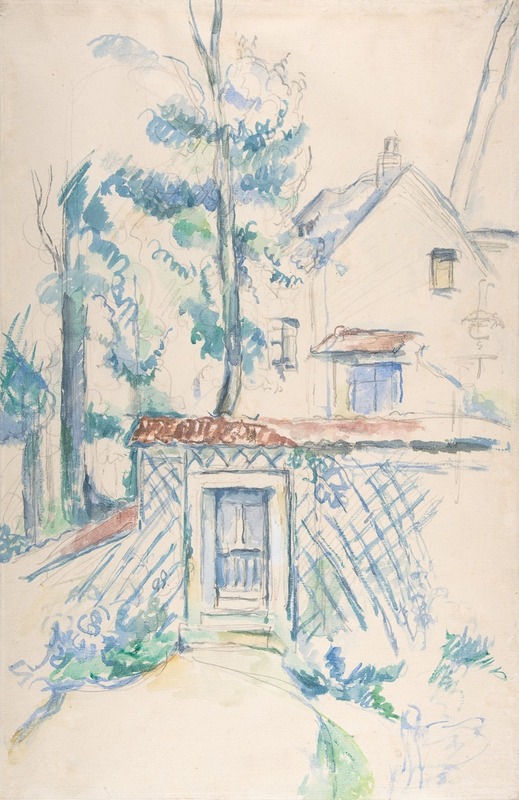 Entrance to a Garden — Paul Cézanne