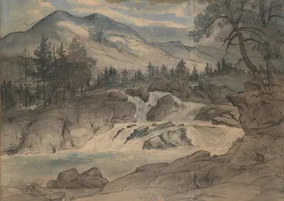 The Labro Falls by Thomas Fearnley — digital art print download