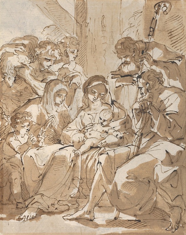 Adoration of the Shepherds — Ubaldo Gandolfi