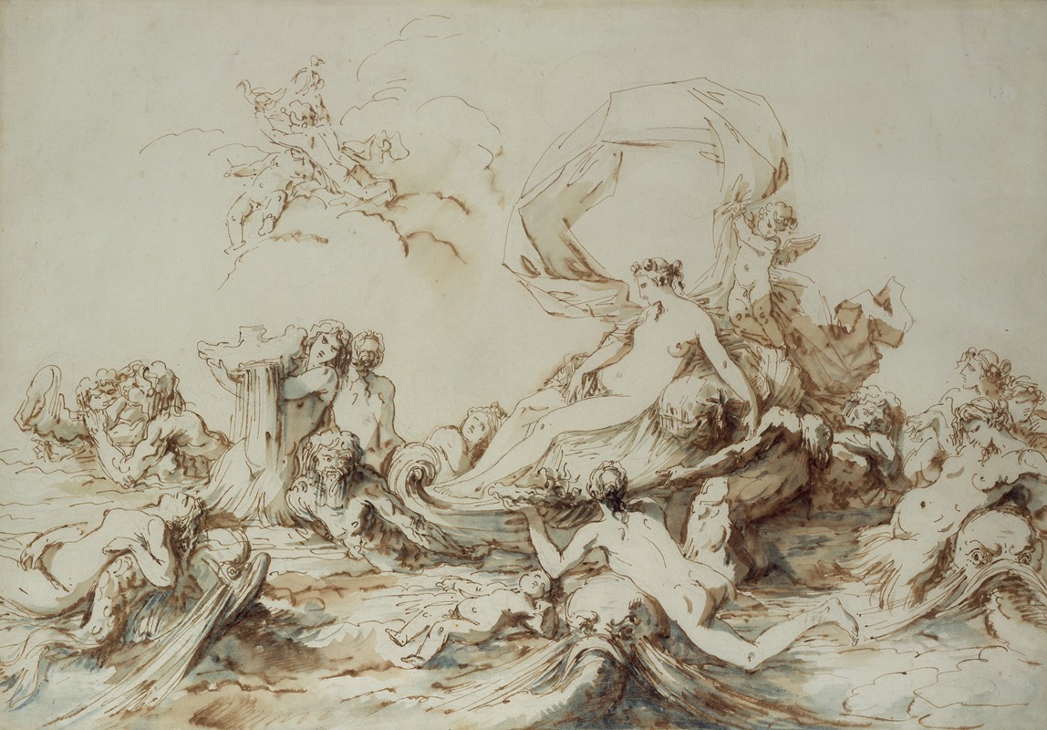 The Triumph of Venus — André Lebrun