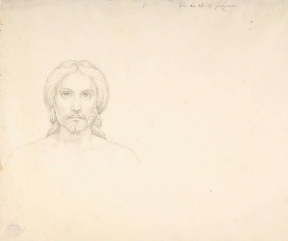 Head of Christ by Виктор Орсель — digital art print download