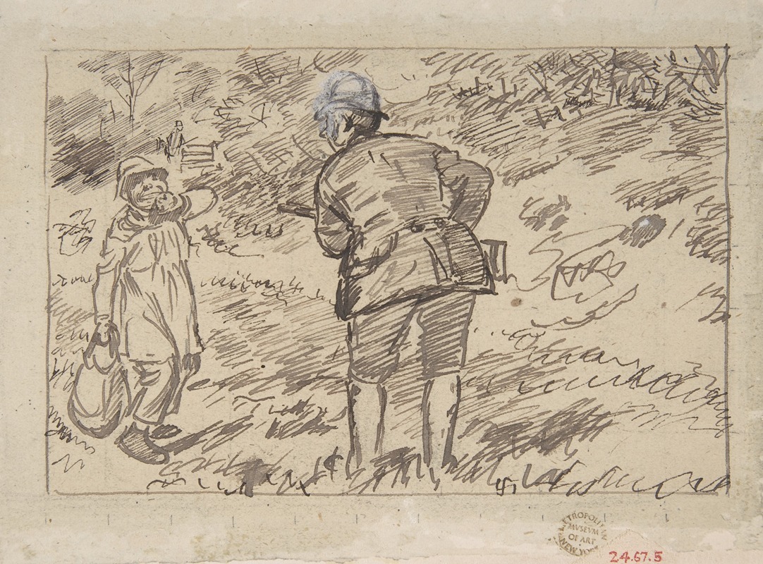 A Reproof by Чарльз Самуэль Кин, 1870–1891 — digital art print download