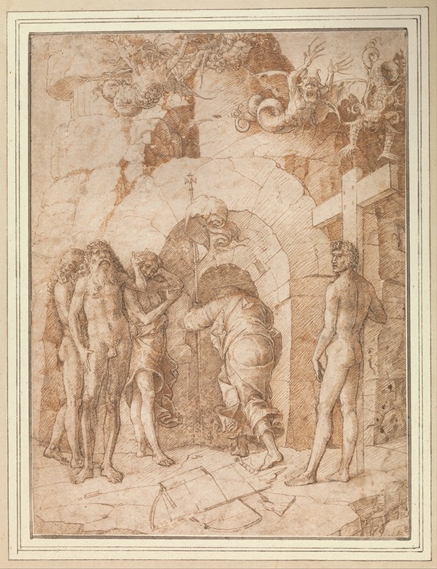 The Descent into Limbo by Circle of Andrea Mantegna — digital art print download