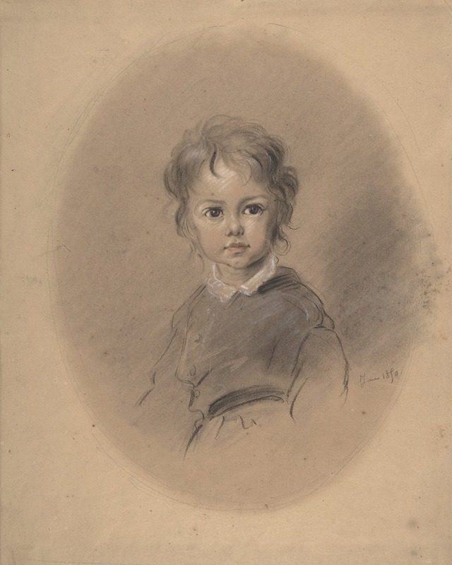 Portrait of a Boy — Ernest Hébert